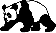 Clipart:  Drawn Giant Panda
